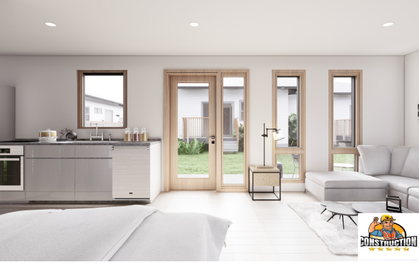 ADU with an open Floor Plan